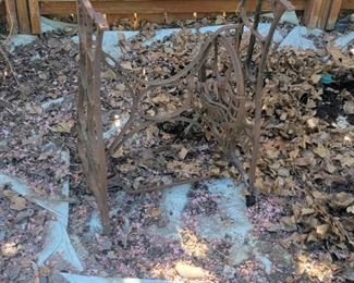 Bottom of treandel sewing machine