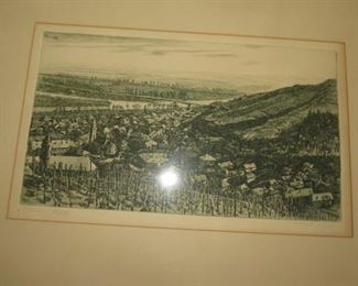 lithograph print signed and numbered