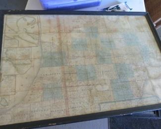 1836 territory of Michigan map