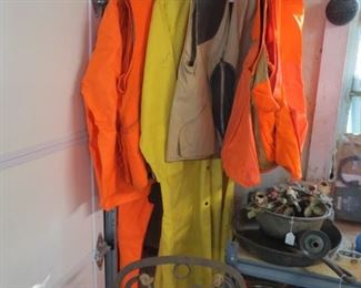 foul weather and hunting gear