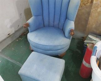 blue chair