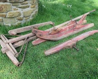 unique wagon sled runners for winter movement