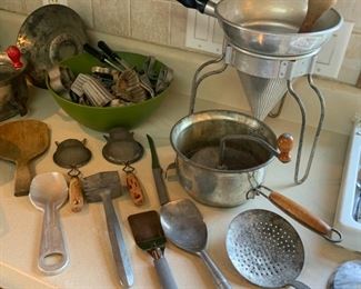 Vintage kitchen tools