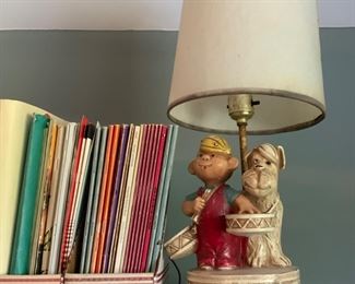 Vintage Dennis the Menace lamp