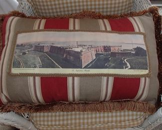 St Augustine Fort pillow 1912 picture 