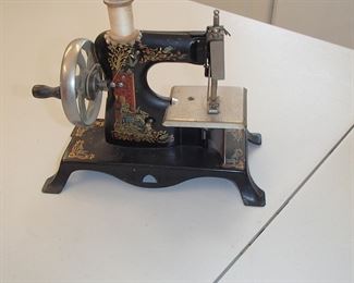 German child's sewing machine 