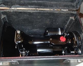 Third Featherweight Singer sewing machine 