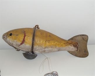 Rare wood fishing lure