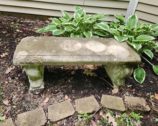 Cement Bench