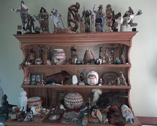 Native American Collectibles (Kachina & Porcelain Dolls, Jewelry, Artwork, Pottery, Baskets, Etc.)