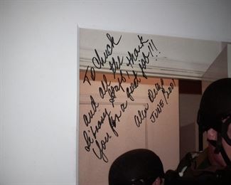 Autographed Military Photo