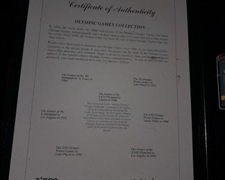 Atlanta 1996 Olympics Zippo Lighter Collection In Case