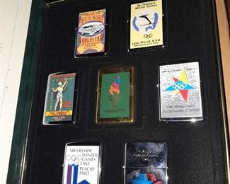 Atlanta 1996 Olympics Zippo Lighter Collection In Case