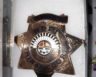 Hopi Tribal Court Officer Police Badge