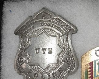 Fort Duchesne, Utah Police Badge