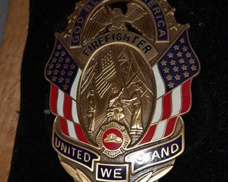 NY Firefighter Badge