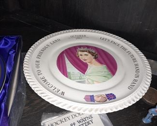 Coronation Plate W/ Box