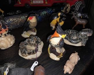 Hand Carved Animals