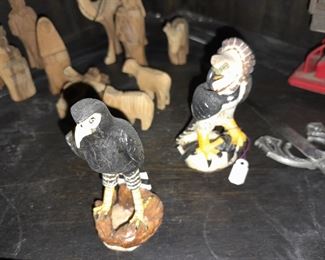 Hand Carved Animals