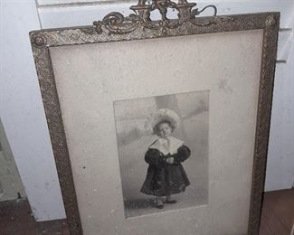Antique Framed Photo
