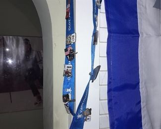 Olympic Pins On Lanyard
