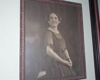 Framed Antique Photograph