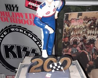 Richard Petty Autographed Figurine W/ COA & Box