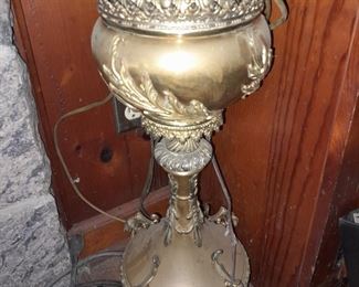 Ornate Brass Lamp