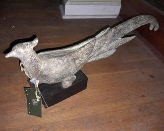 Austin Sculptures Pheasant W/ Tag