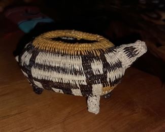 Native American Mini Animal Basket