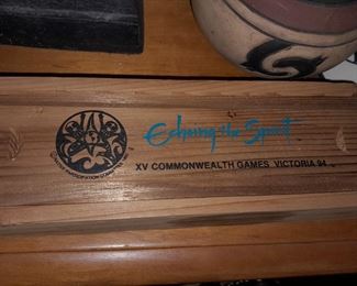 Victoria 94 XV Commonwealth Games "Echoing the Spirit" Pin Set In Box