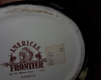 Native American "American Frontier By Vandor" Teapot