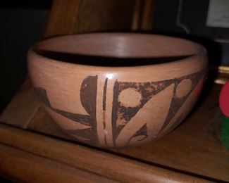 Native American Signed Pottery