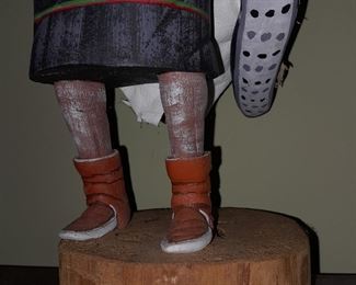 Native American Kachina Doll W/ Snake