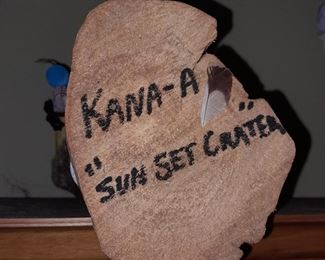 Native American "Sun Set Crater" Kachina Doll Signed By "Kana-A"