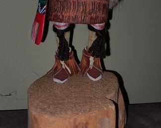 Native American "Sun Set Crater" Kachina Doll Signed By "Kana-A"