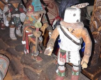 Native American Kachina Doll Diorama