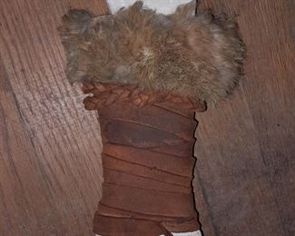 Native American Hand Painted Wooden FAUX Knife