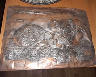 Native American Copper Artwork