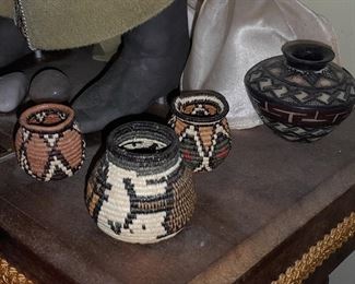 Native American Mini Baskets