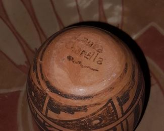 Native American Pottery Signed By "Laura Chapella"