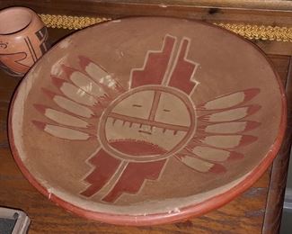 Native American Pottery Plate