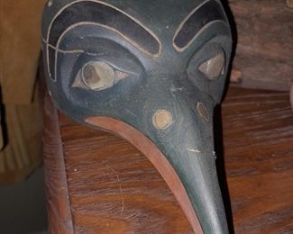 Native American Carved Animal Mask