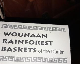 Native American Wounaan Rainforest Baskets Of The Darien (Alligator)