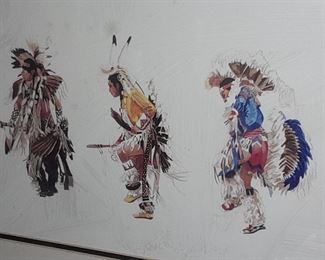 Native American Kachina Doll Artwork Signed By Donald D Ruleaux