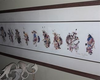 Native American Kachina Doll Artwork Signed By Donald D Ruleaux