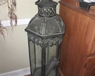 Oversized Floor Glass Lantern