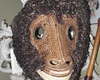 Native American Wounaan Rainforest Baskets Of The Darien (Howler Monkey)