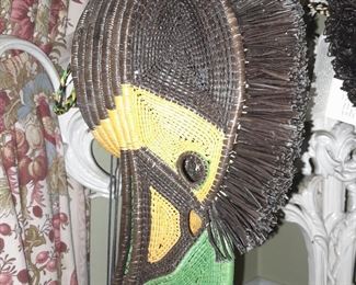 Native American Wounaan Rainforest Baskets Of The Darien (Toucan)