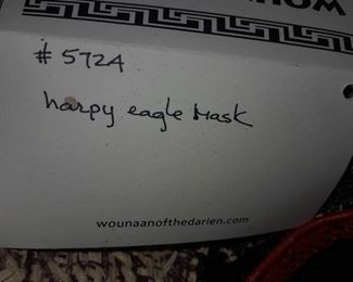 Native American Wounaan Rainforest Baskets Of The Darien (Eagle)